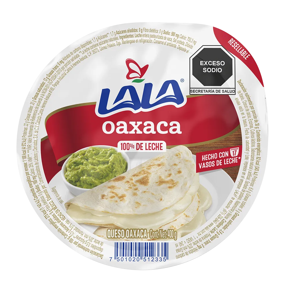 Queso Oaxaca Lala 400 g