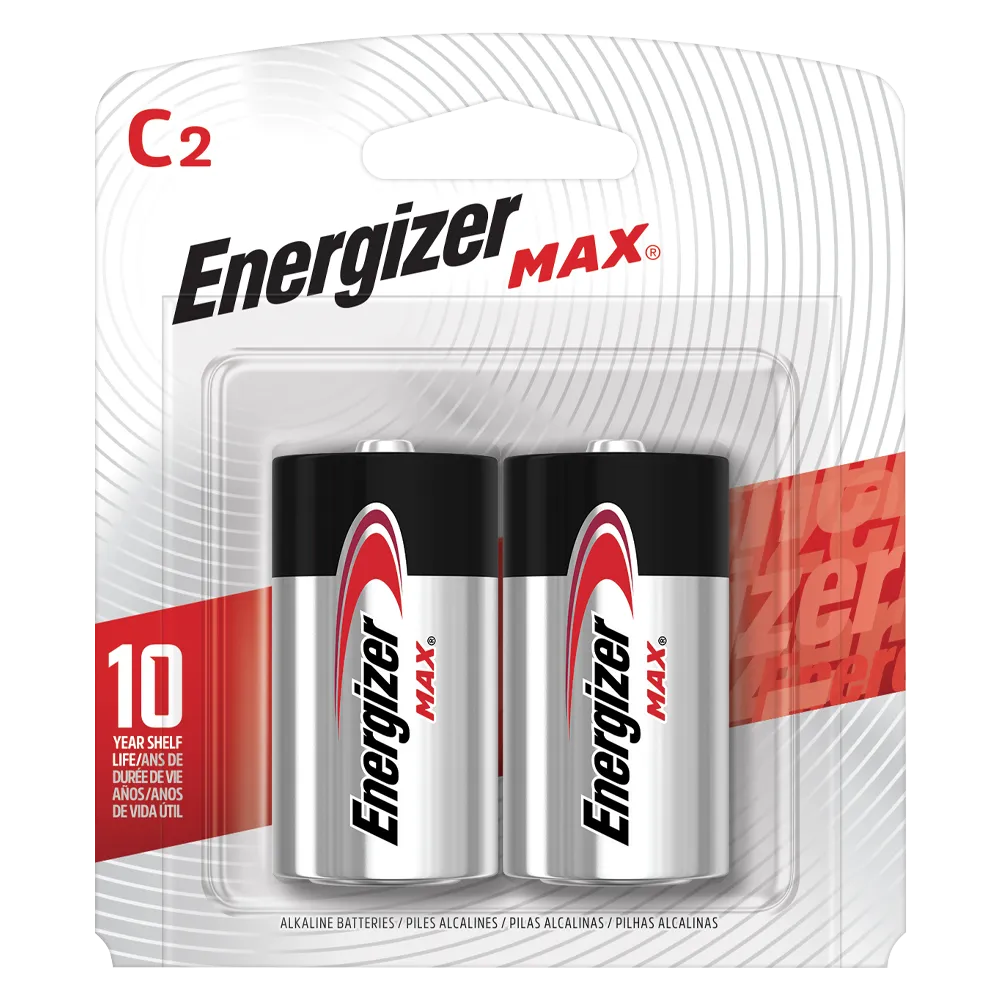 Pila C Max Alcalina Con 2 Pzs Energizer 1 Pz