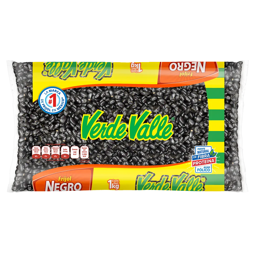 Frijol Negro Verde Valle 1 kg
