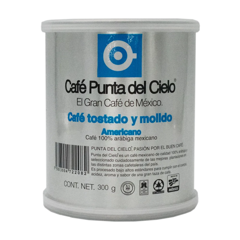 Cafe Molido Americano Punta Del Cielo 300 Gr