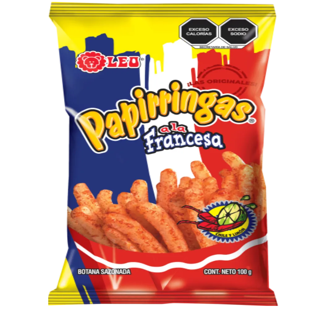 Papirringas Chile Y Limon Leo 120 g