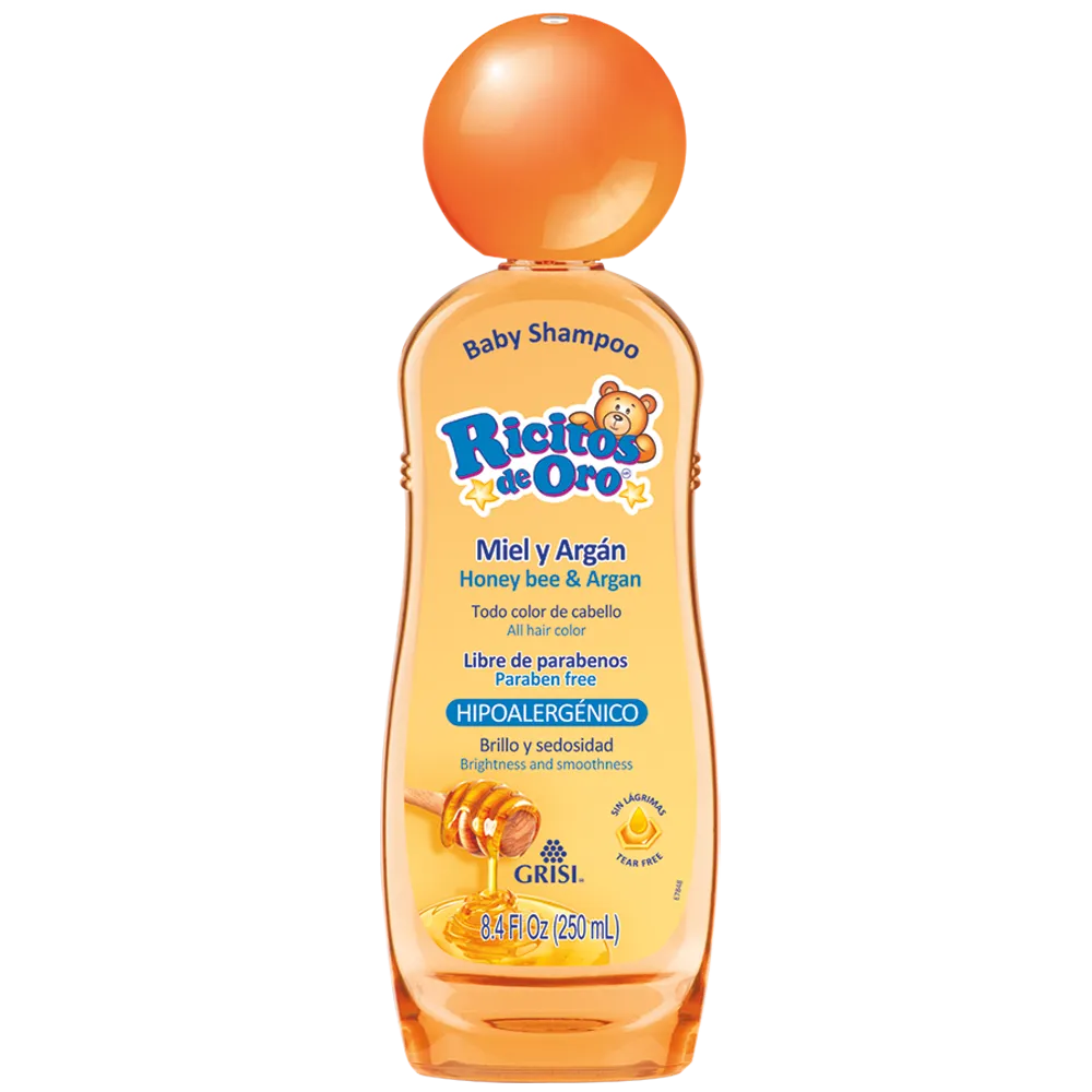 Shampoo Bebe Miel Ricitos De Oro 250 Ml