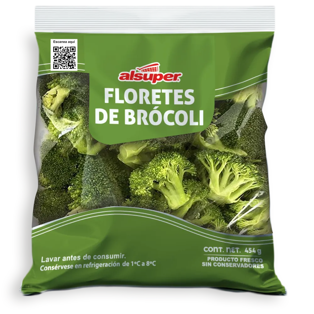 FLORETES DE BROCOLI ALSUPER 1 PIEZA