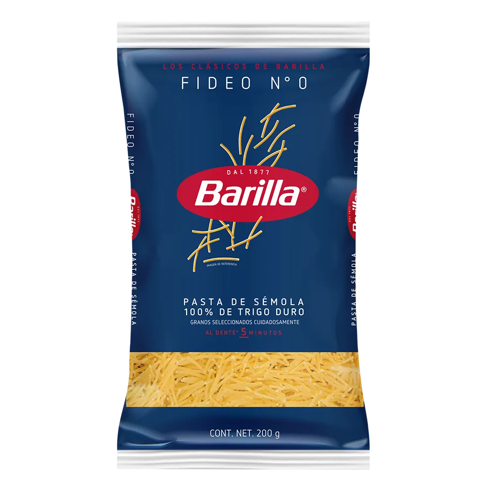 Pasta Para Sopa Fideo Barilla 200 G