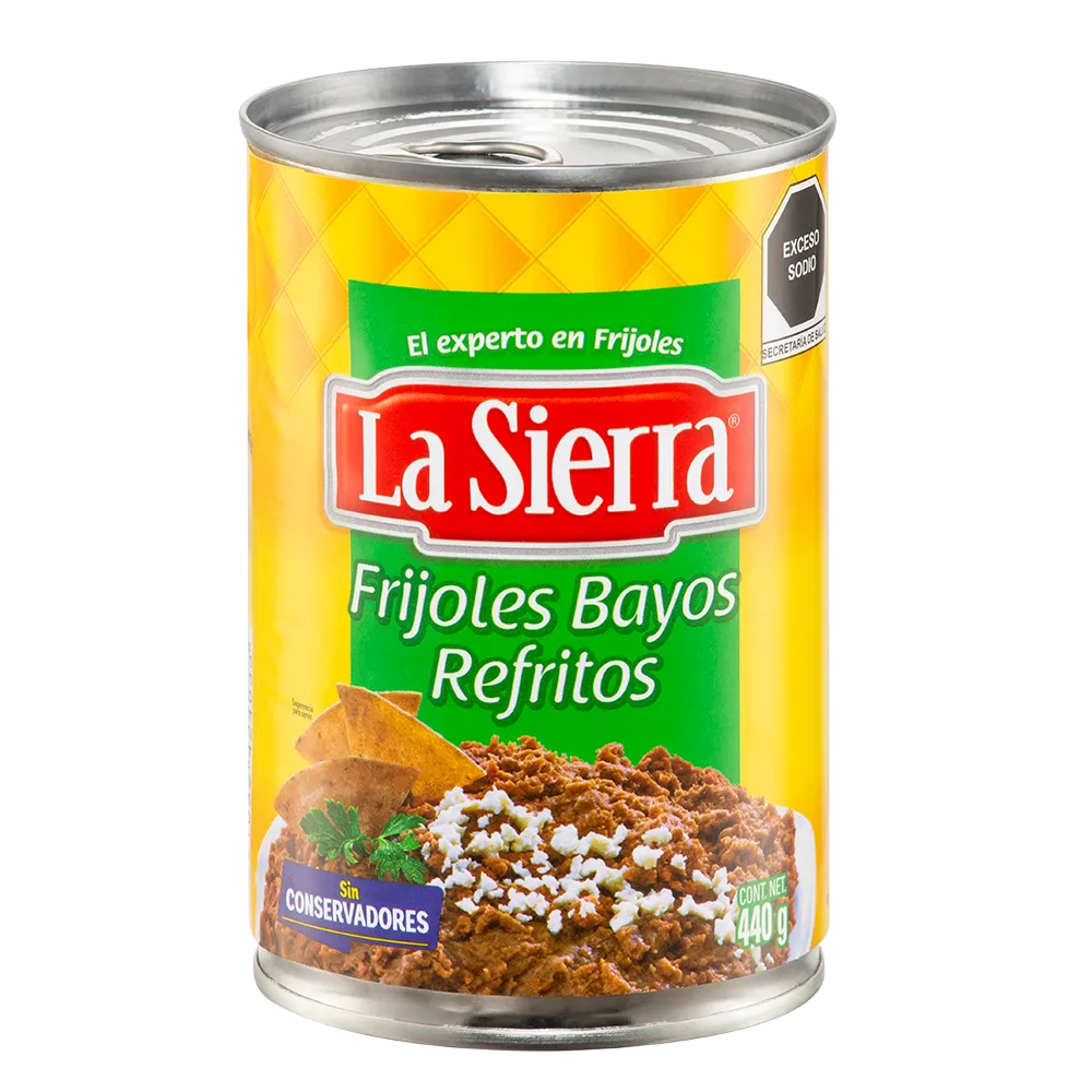 Frijoles Refritos Bayos La Sierra 440 g