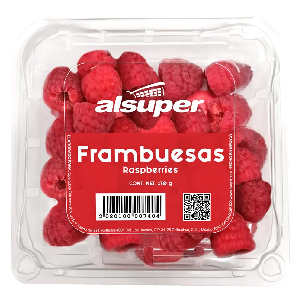Frambuesa Alsuper 170 Gr