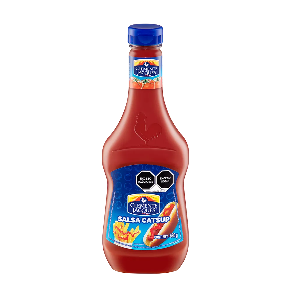 Salsa Catsup Squeezable Clemente Jaques 680 g