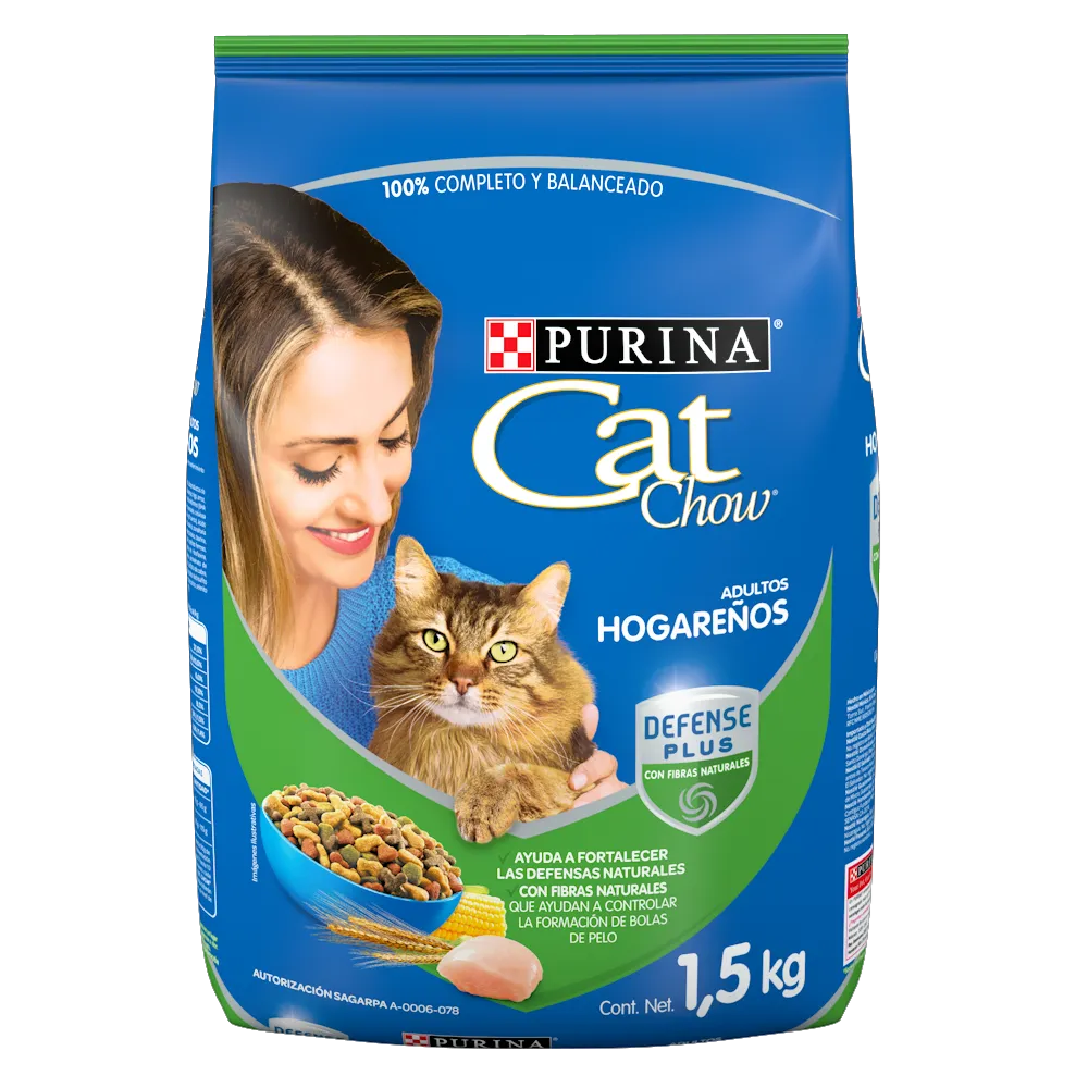 Alimento Seco Premium Para Gato Aves Cat Chow 1.5 Kg