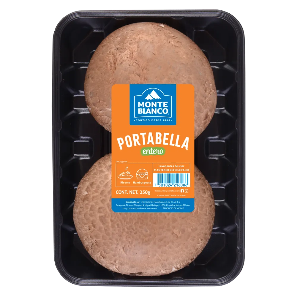 Hongo Portobello Monte Blanco 250 g