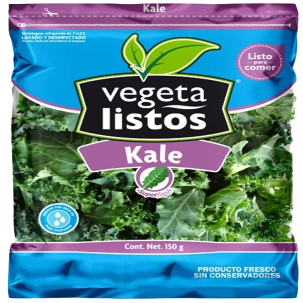 Kale En Bolsa Vegetalistos 150 Grs Vegetalistos 150 Gr