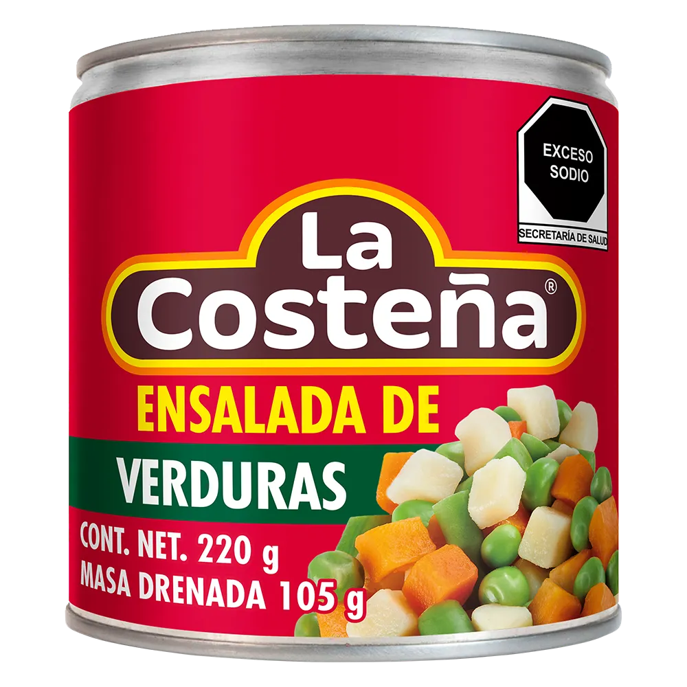 Ensalada De Verduras La Costena 220 g