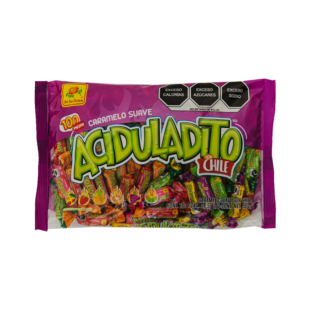 Caramelo Suave Aciduladito De La Rosa 500 g