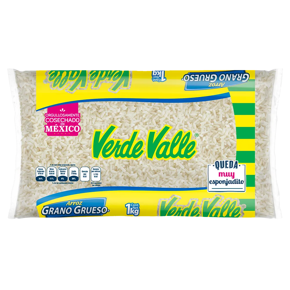 Arroz Grano Grueso Verde Valle 1 kg