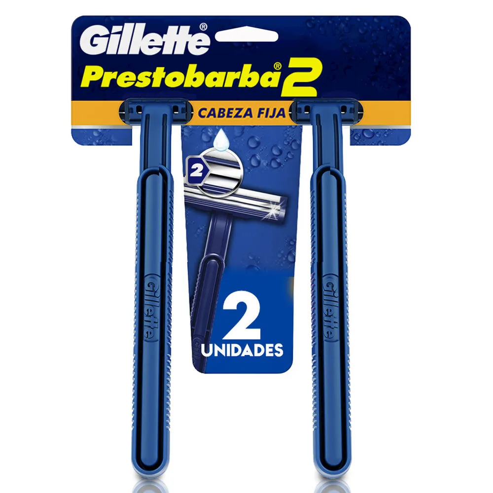 Rastrillo Desechable Prestobarba Max Prestobarba 2 Pza