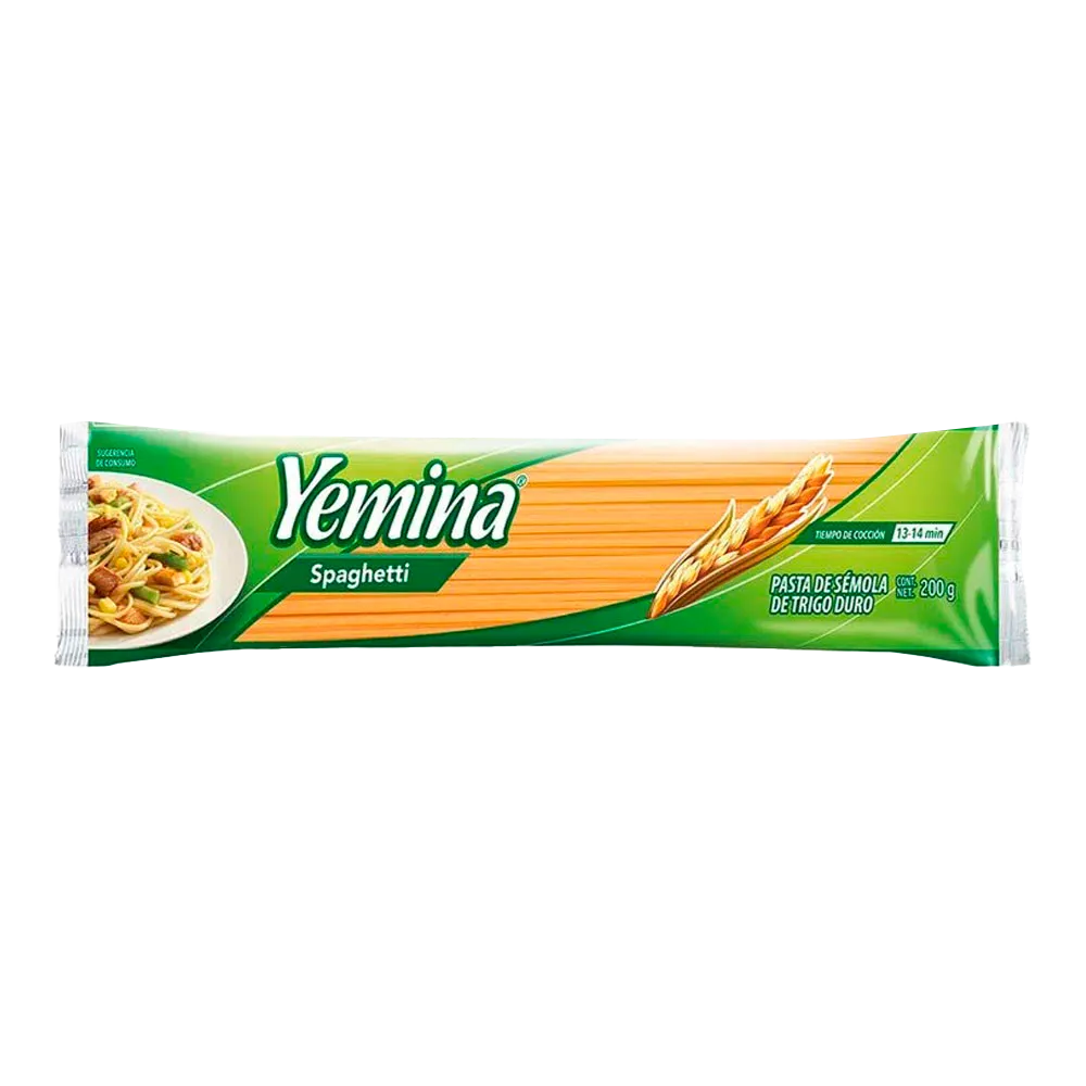 Pasta Para Sopa Espagueti Yemina 200 G