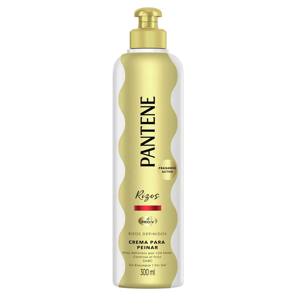 Crema Peinar Rizos Pantene 300 Ml