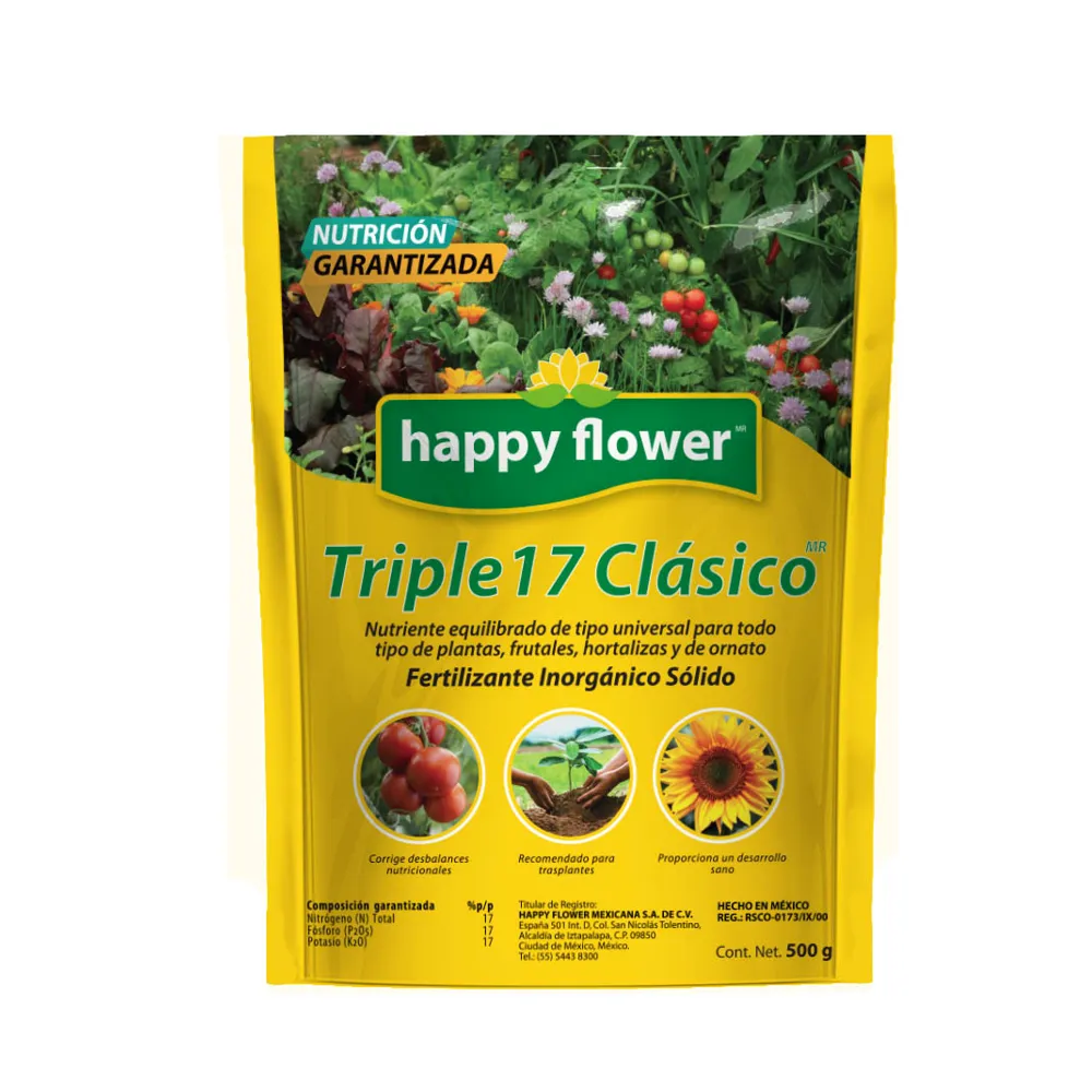 Triple 17 Clasico Happy Flower 500 Gr