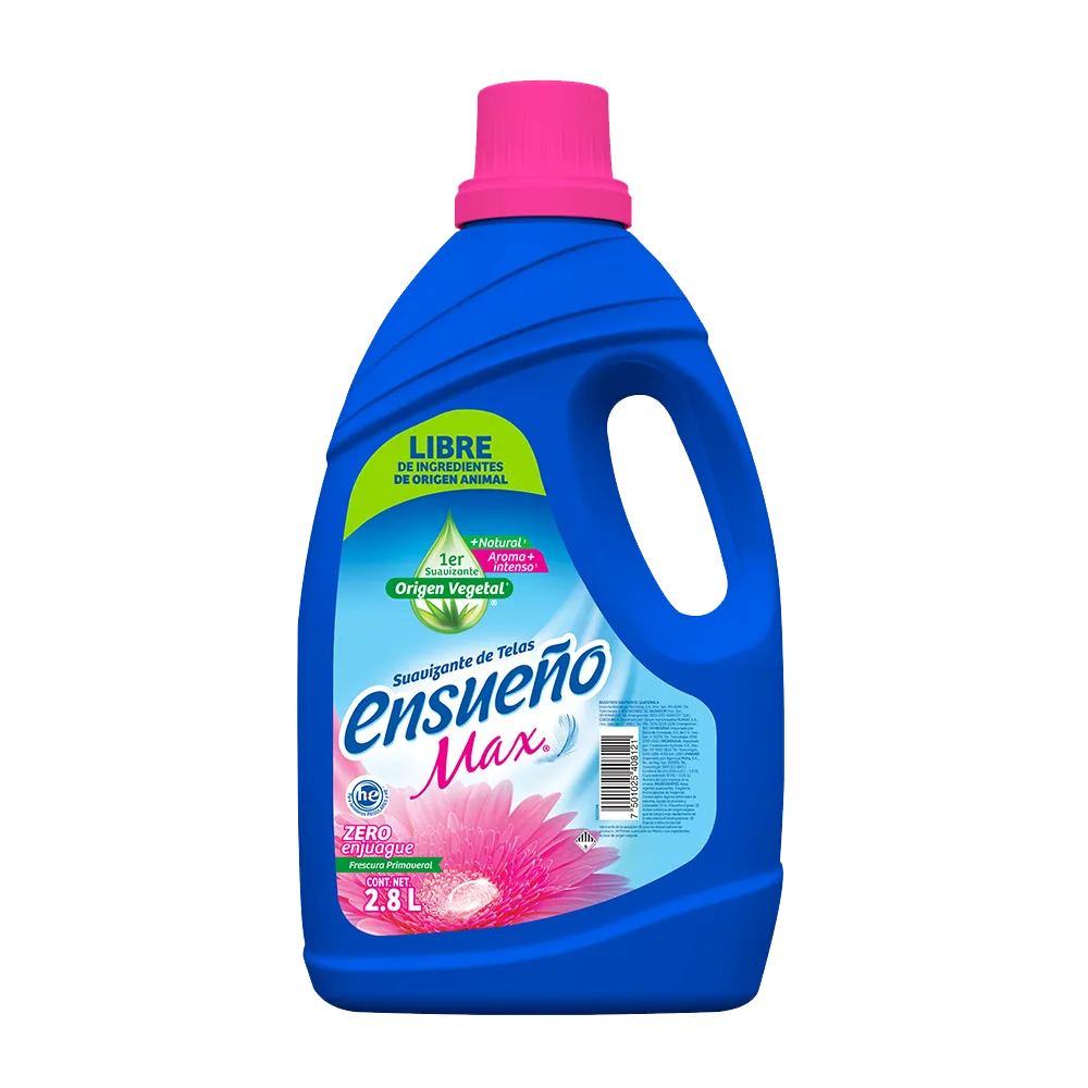 Suavizante De Tela frescura primaveral Ensueño Max 2.8 lt