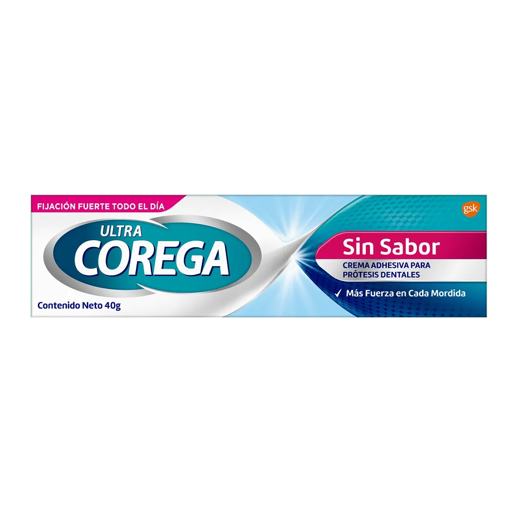 Adhesivo Dental Corega Glaxo 40 g