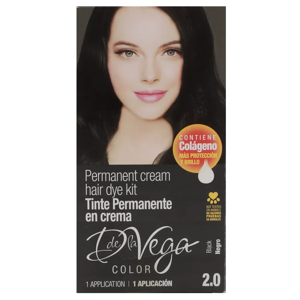 Tinte Tono 20 Negro De La Vega 1 Pza