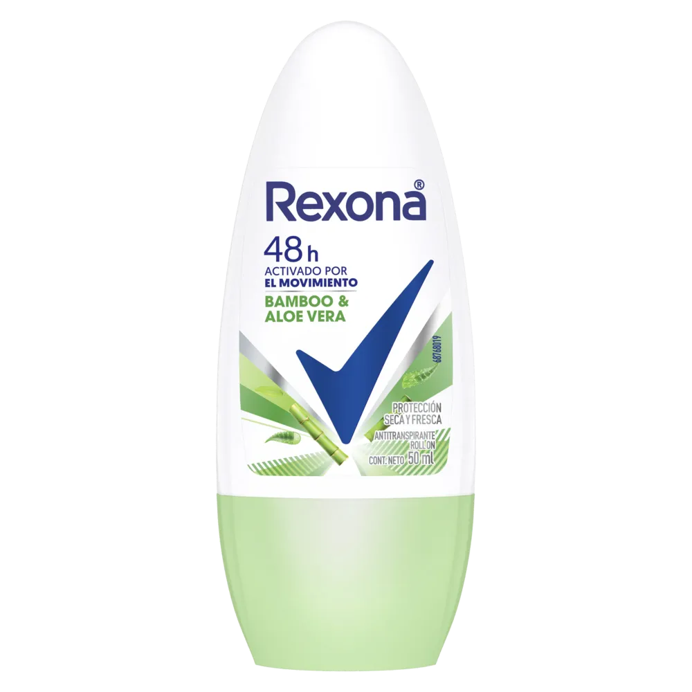 Antitranspirante Roll-On Bamboo Rexona 50 Ml