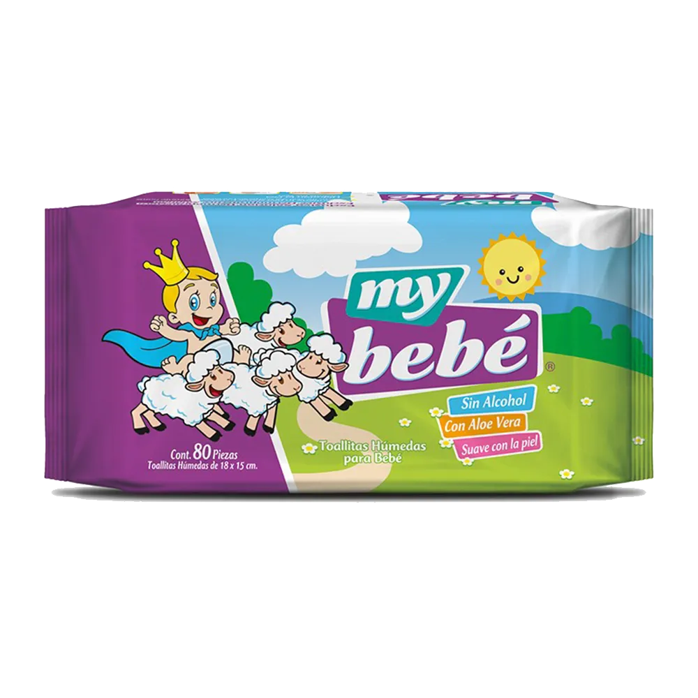 Toallitas Humedas My Bebe 80 Pza