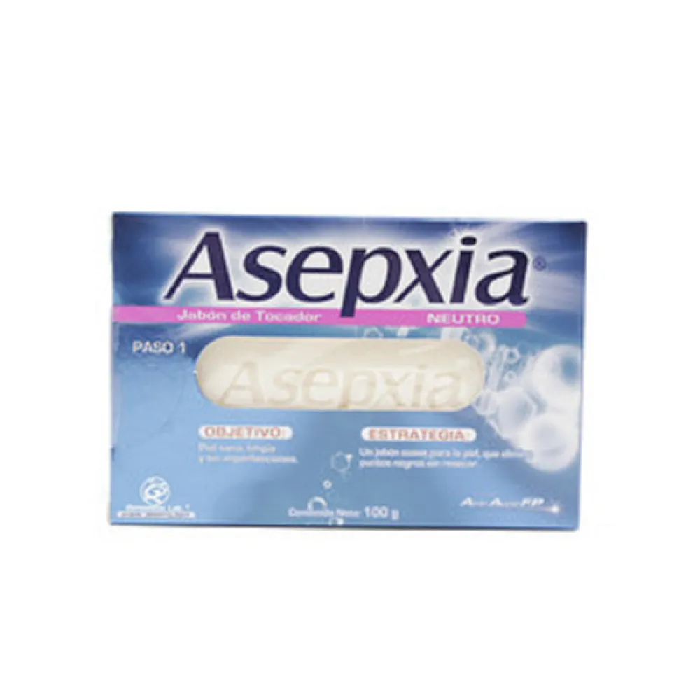 Asepxia Jabon Neutro Genommalab 100 g