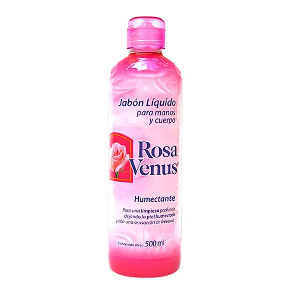 Jabon Liquido Rosa Venus 500 Ml