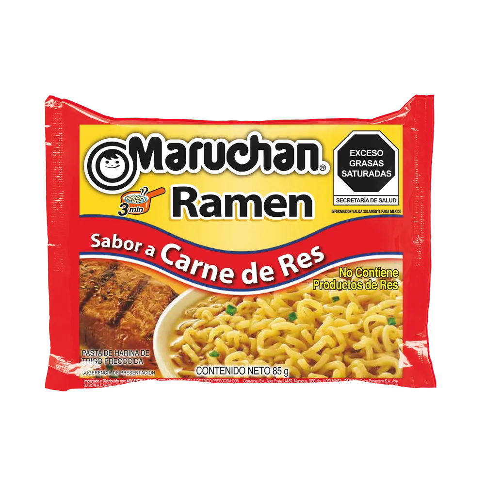 Sopa Instantanea de res Maruchan 85 g
