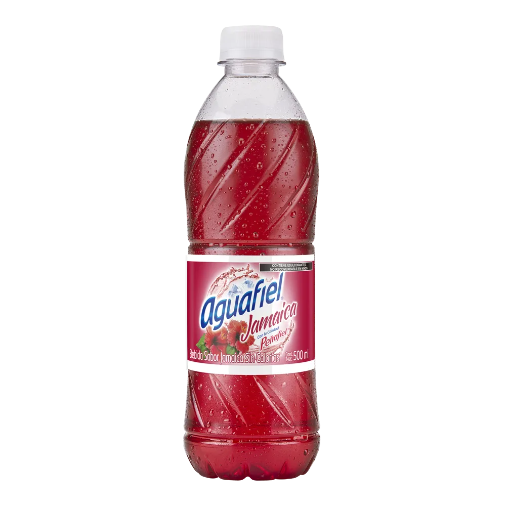 Bebida De Sabor Jamaica Aguafiel 500 Ml