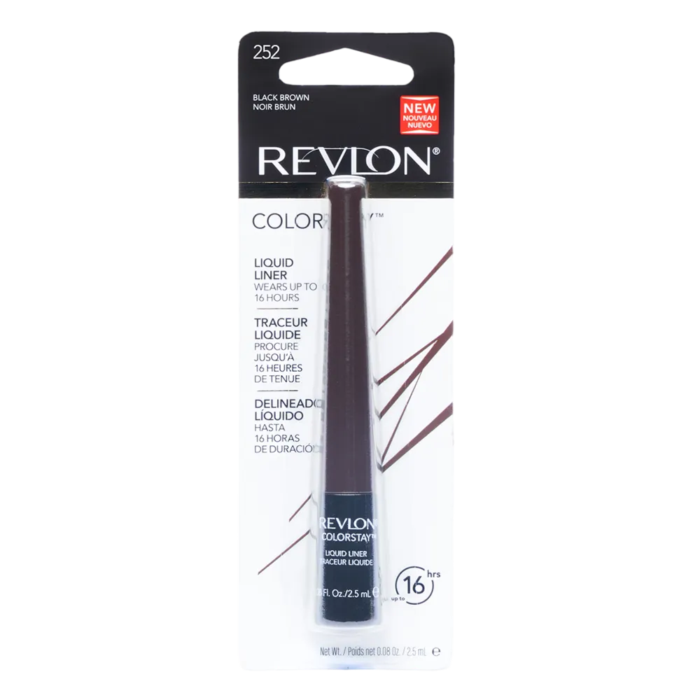 Delineador Ojos Liquido Colorstay Black Brown Revlon 1 Pz