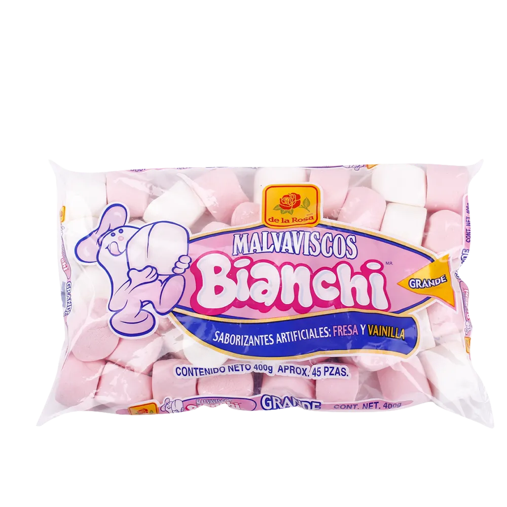 Malvavisco Grande Rosa/Blanco De La Rosa 400 g
