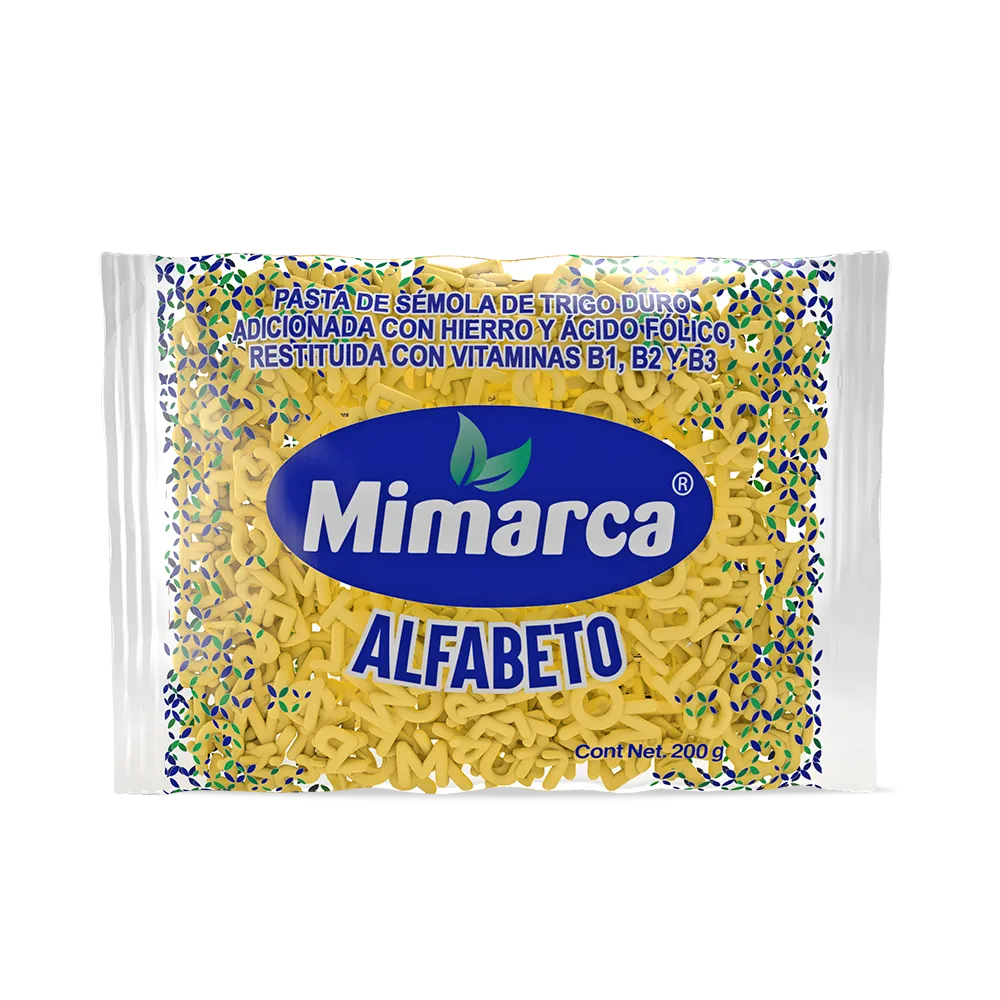 Pasta Para Sopa Alfabeto Mimarca 200 g