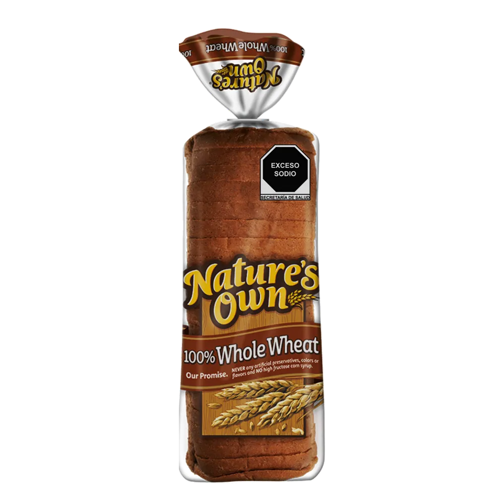 Pan 100 % Integral Whole Wheat Nature'S Own 567 g