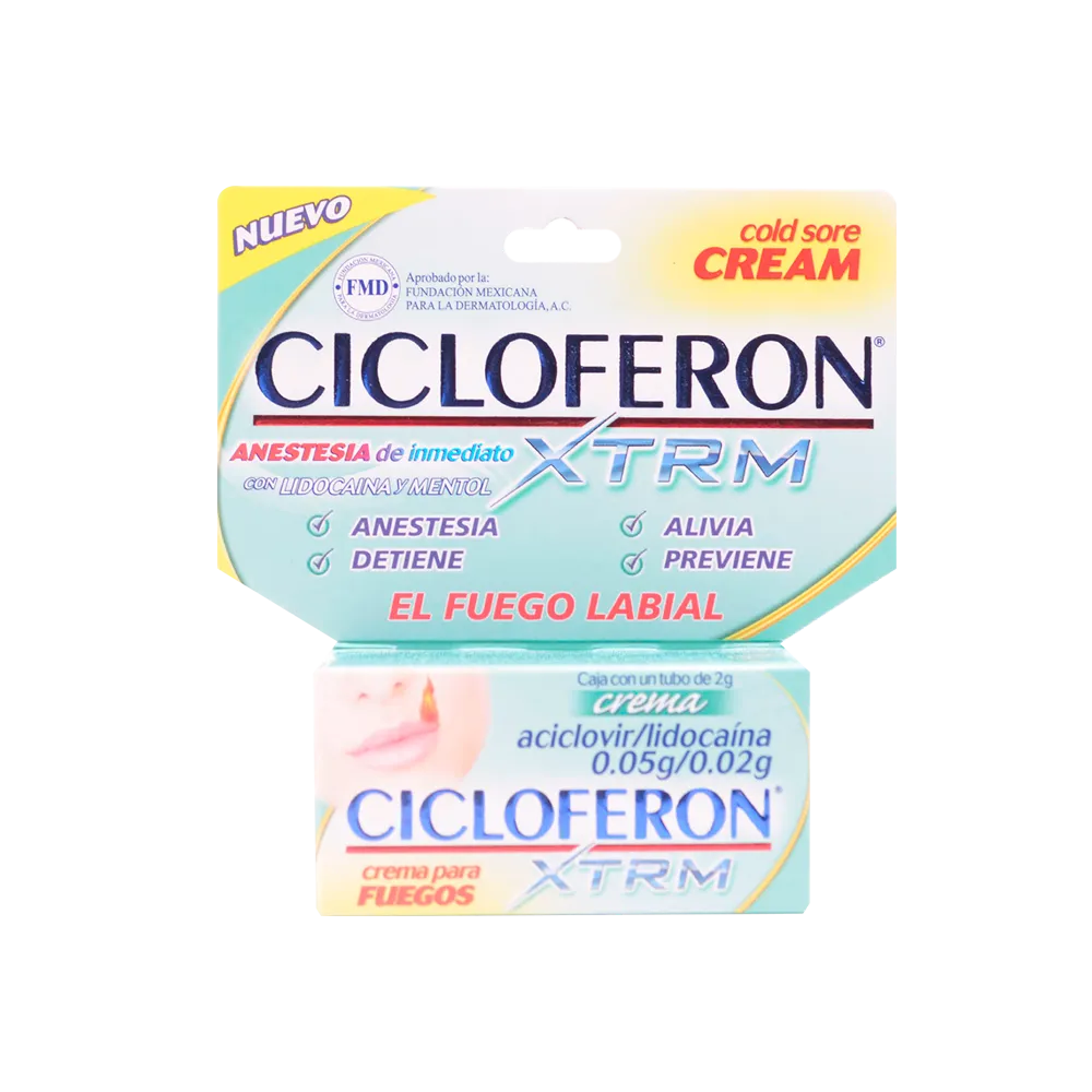Cicloferon Xtrm Crema Liomont Otc 2 g