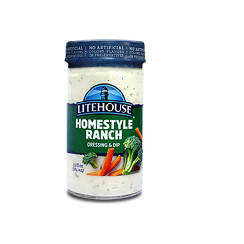 Aderezo Ranch Casero Litehouse 384 Ml