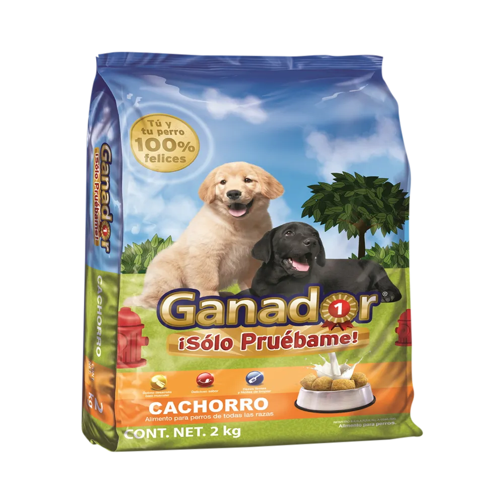 Alimento Seco Para Cachorro Ganador 2 Kg