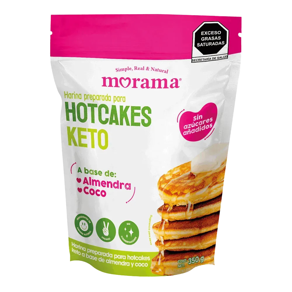 Harina Hot Cakes Keto Morama 350 g
