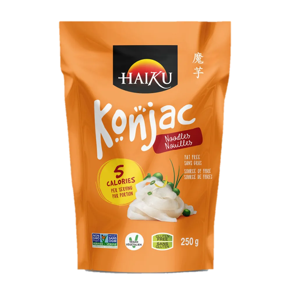 PASTA PARA PREPARAR NOODLES DE HARINA KONJAC HAIKU 250 GRAMOS