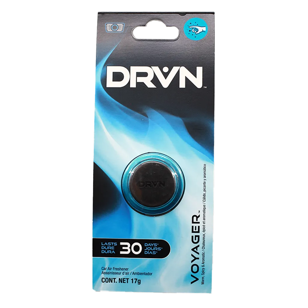 AROMATIZANTE PARA AUTO VOYAGER DRVN 1 PIEZA