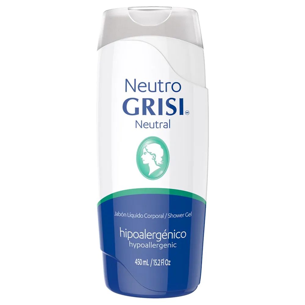 Jabon Liquido Corporal Neutro Grisi 450 Ml