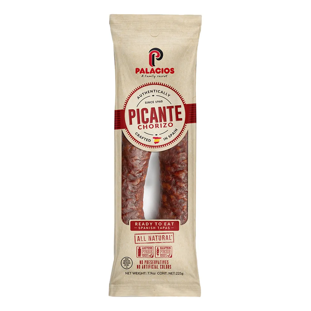 Chorizo Espanol Picante Palacios 225 g