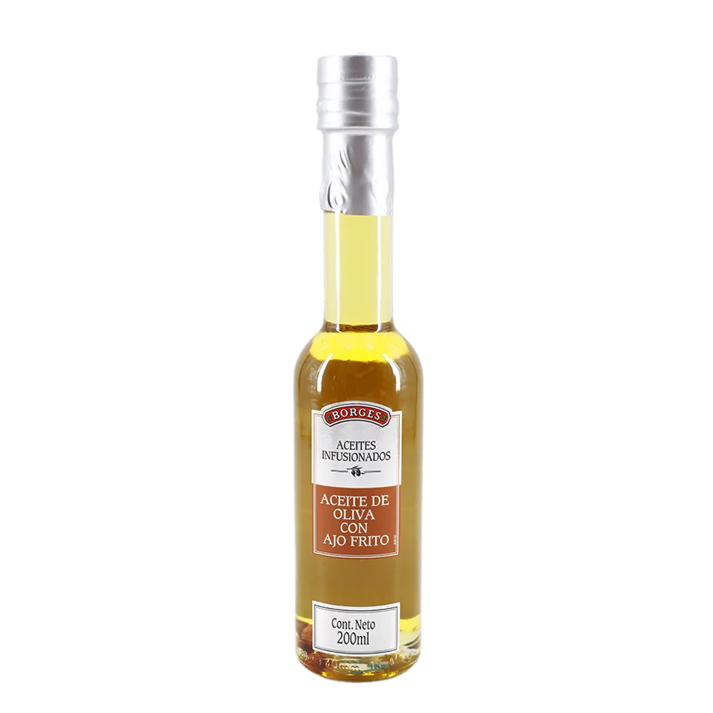 Aceite De Oliva Al Ajo Frito Borges 200 Ml