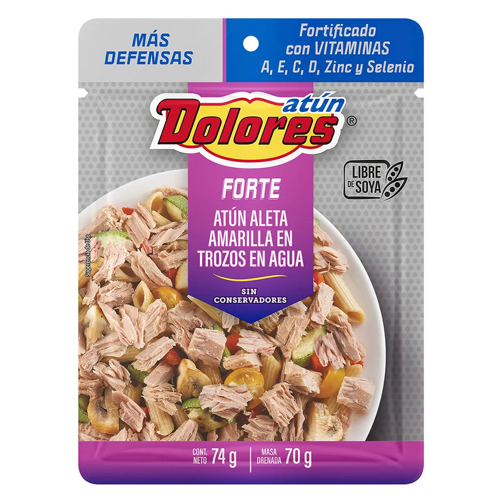 Atun En Agua Defensas Dolores 74 g