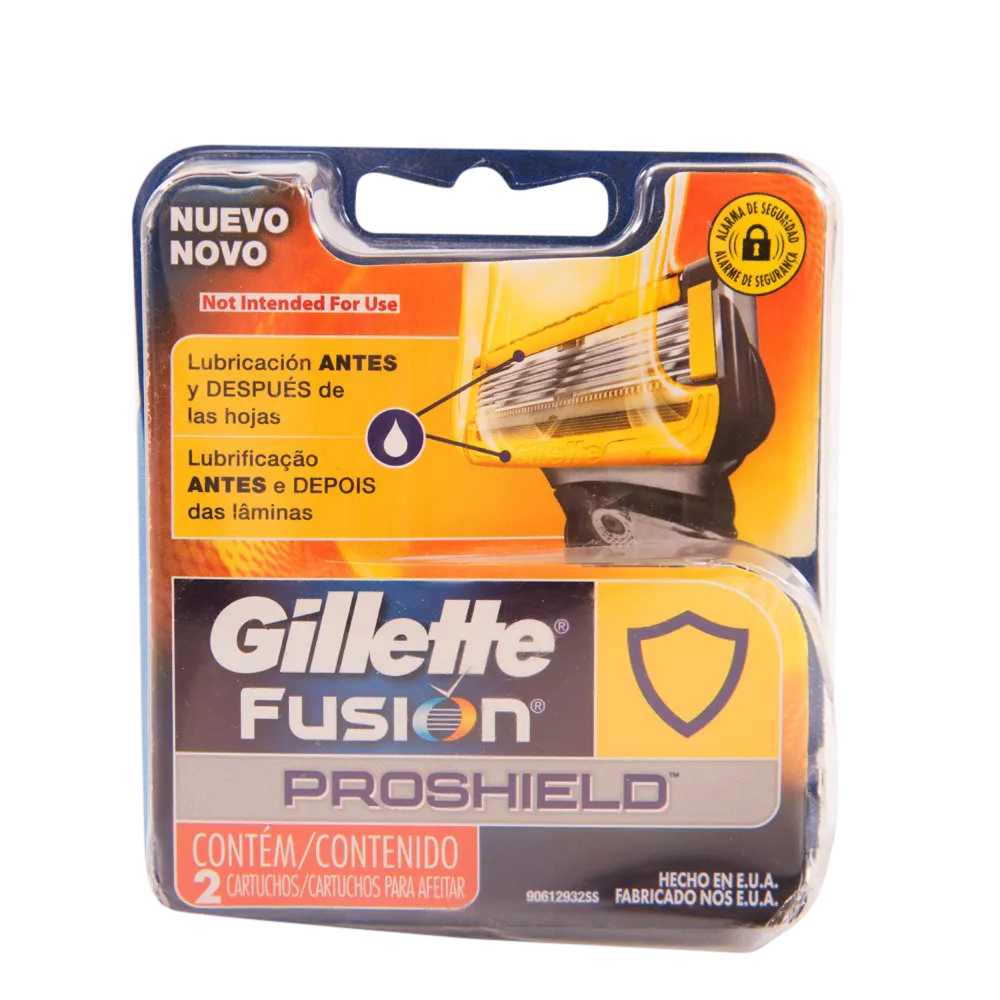 Cartuchos Afeitar Fusion Proshield Fusion 2 Pza