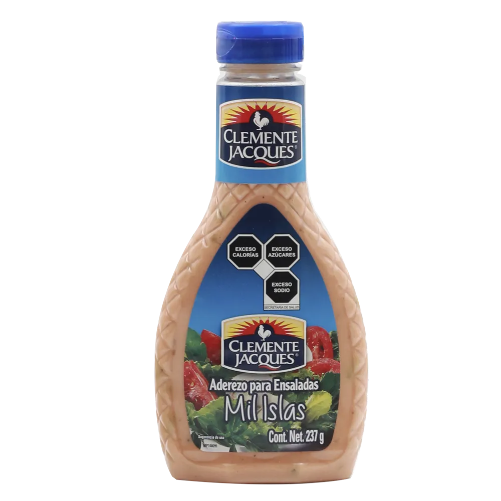 Aderezo Para Ensalada Mil Islas Clemente Jaques 237 Gr