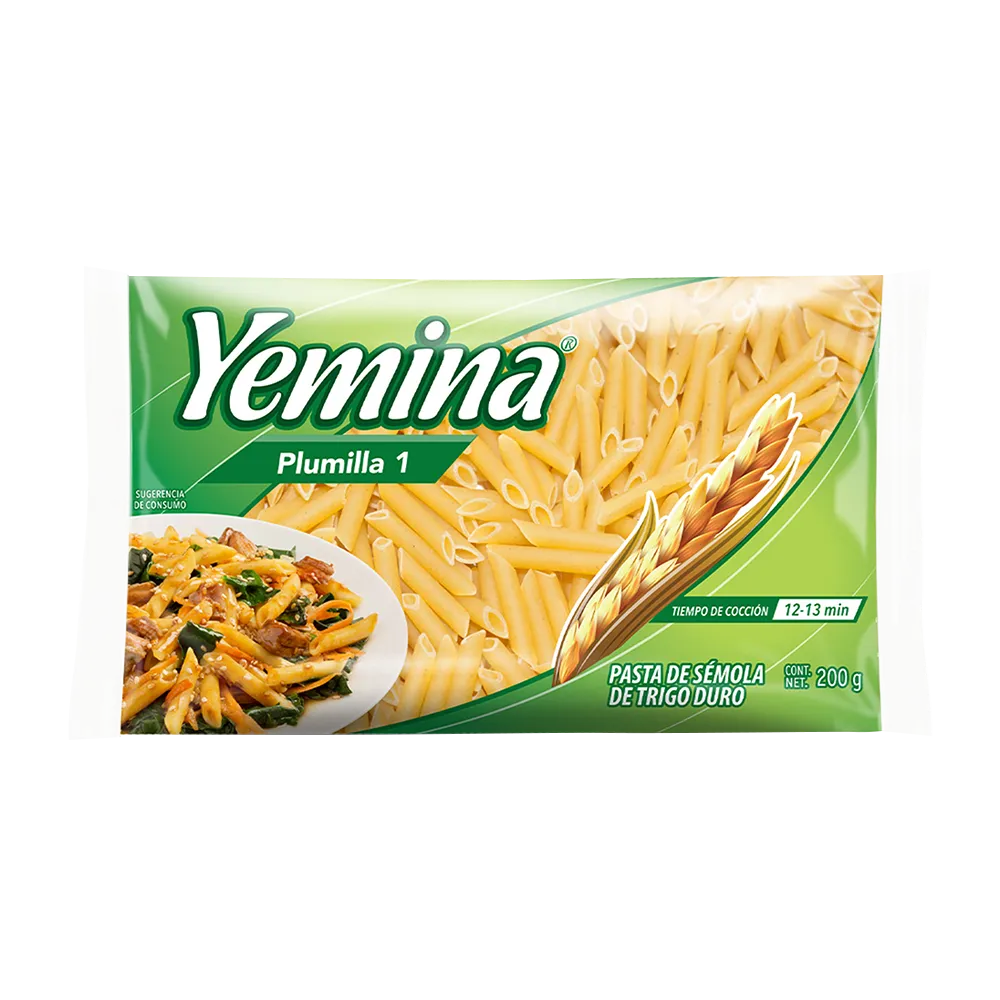 Pasta Para Sopa Plumilla Chica Yemina 200 G