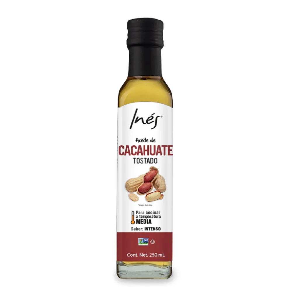 Aceite De Cacahuate Tostado Ines 250 Ml