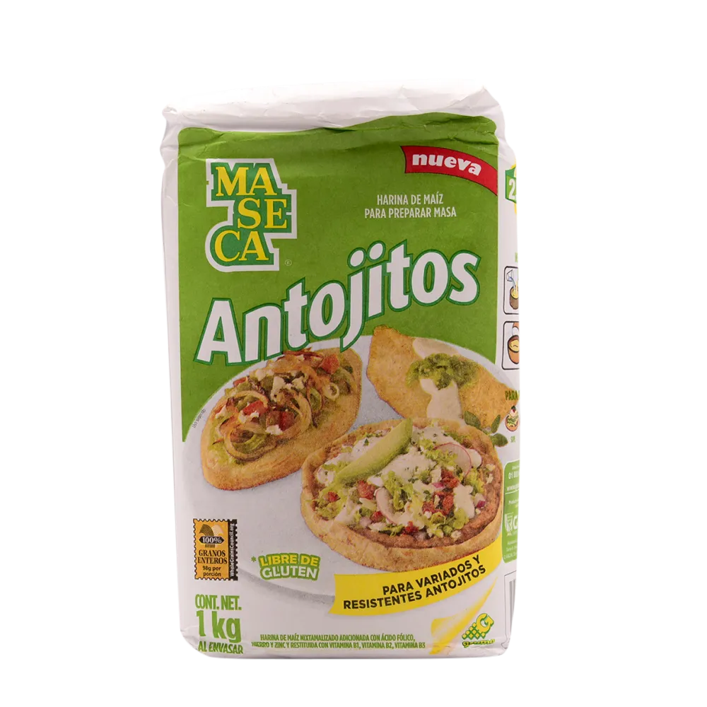 Harina De Maiz Para Antojitos Maseca 1 kg