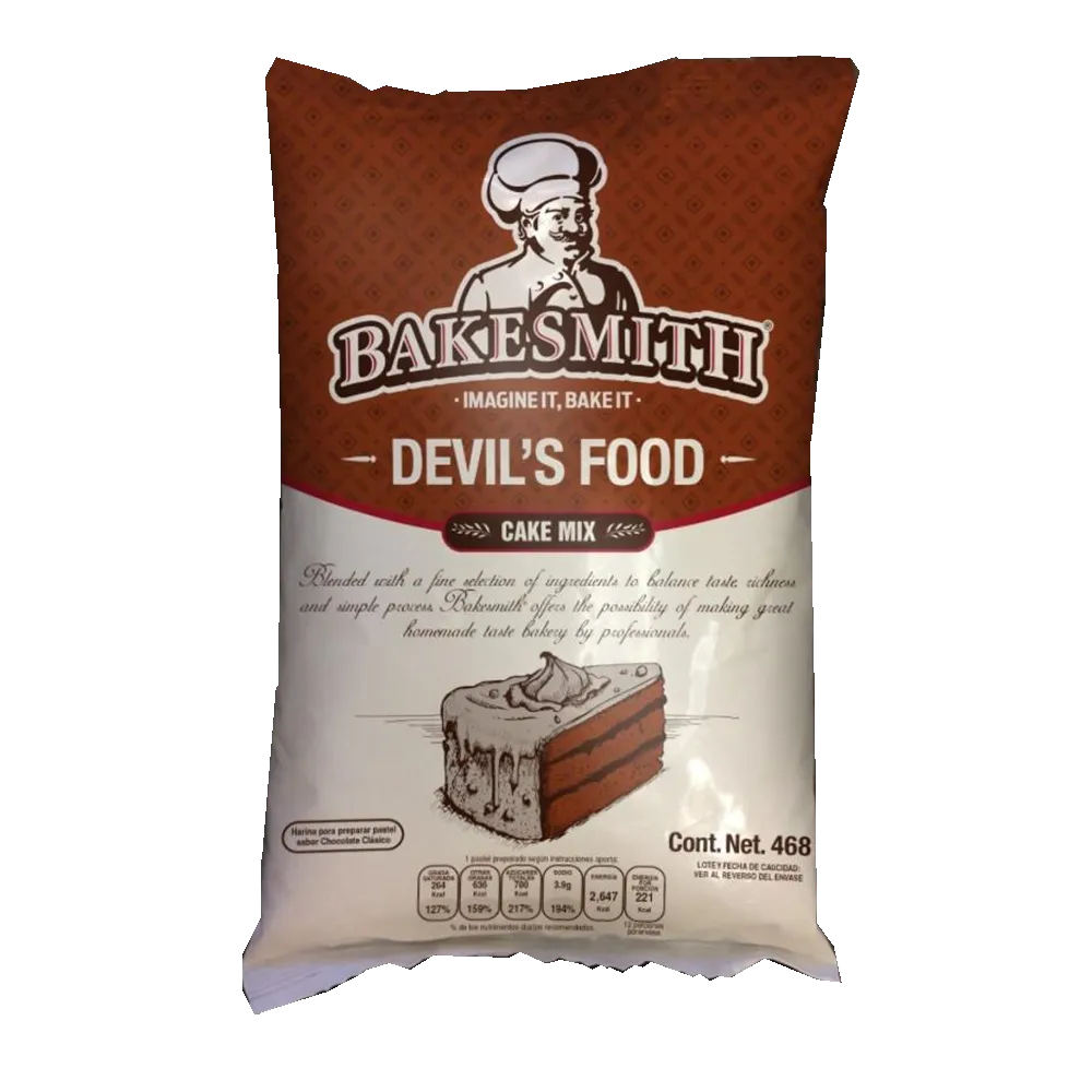 Harina Para Pastel Chocolate Clasico Bakesmith 468 Gr